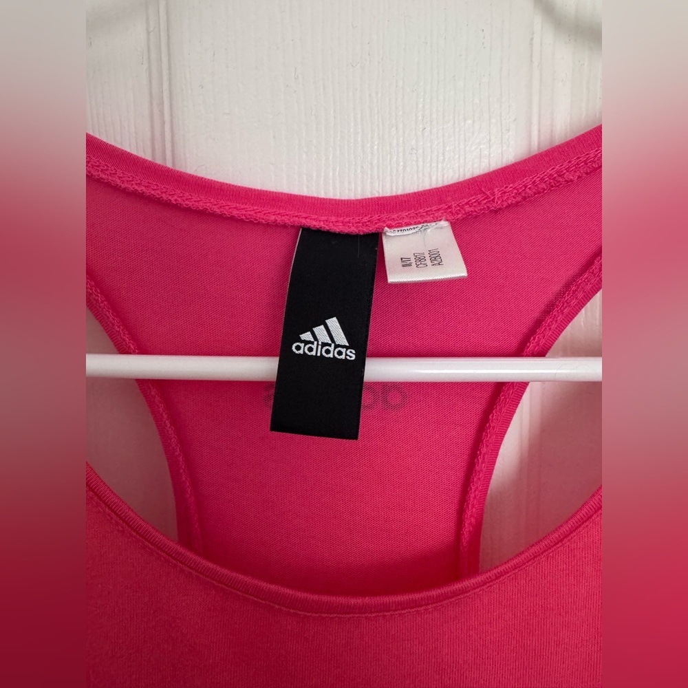 ⭐️ adidas Logo Racerback Tank - Picture 3 of 4